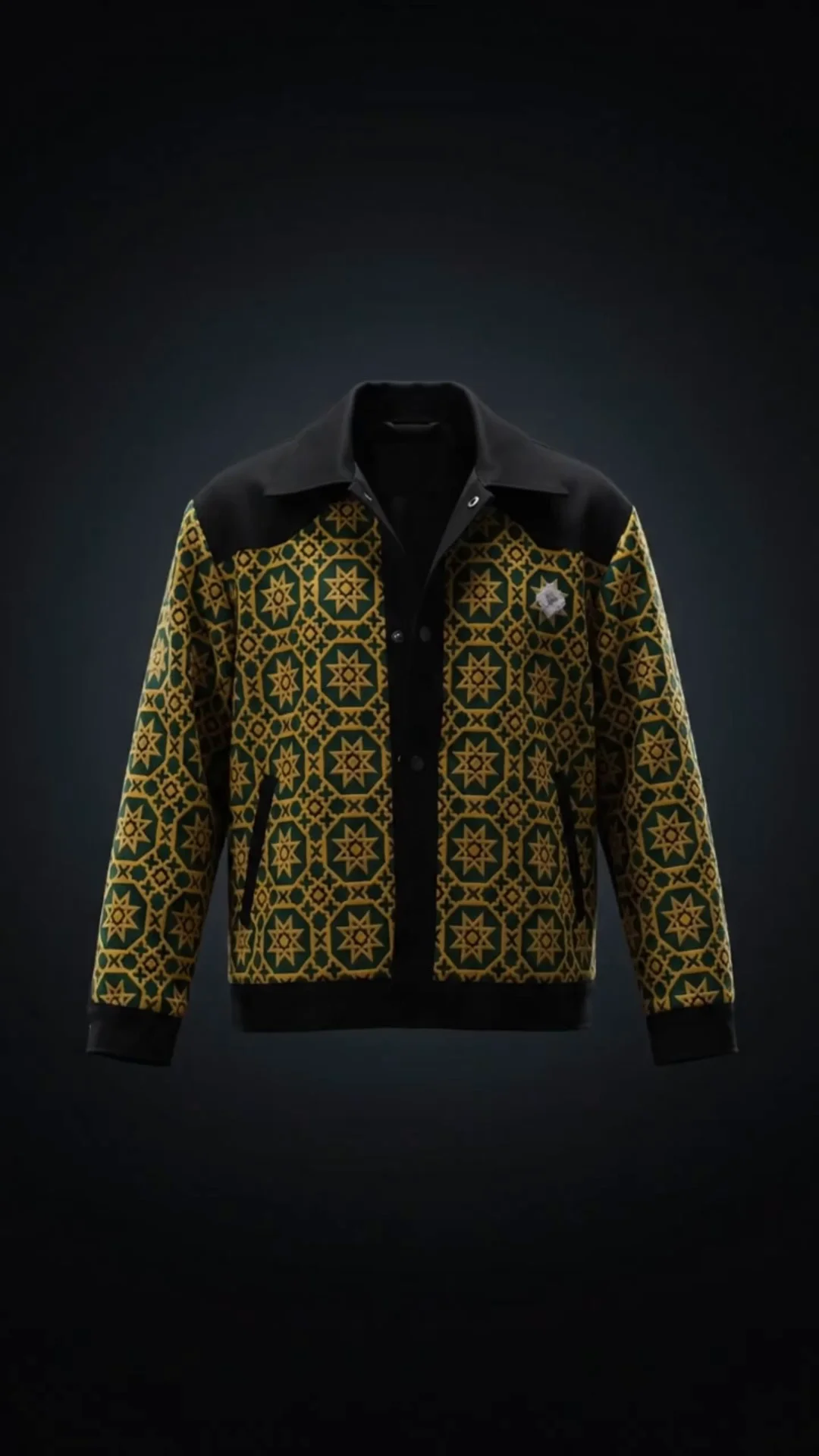 Kastra Atelier — Embroidered Varsity Jacket 3D Reveal